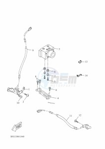 YZF125-A YZF-R125 (B5G3) drawing ELECTRICAL 3