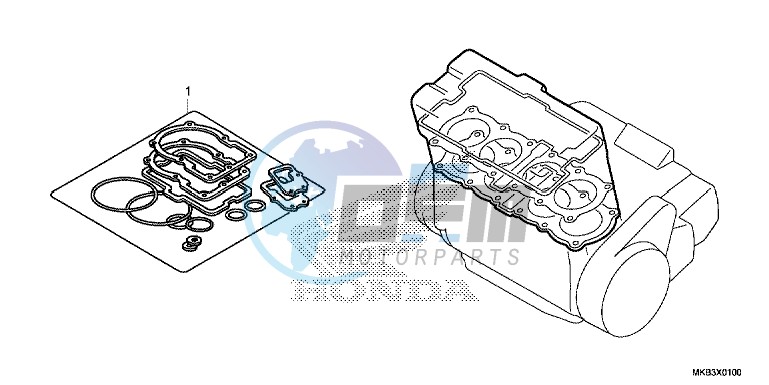 GASKET KIT A