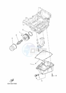 TRACER 7 MTT690 (B4T3) drawing OIL CLEANER