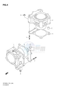 SFV650 (E21) Gladius drawing CYLINDER