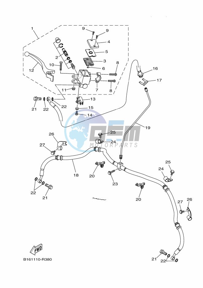 FRONT MASTER CYLINDER