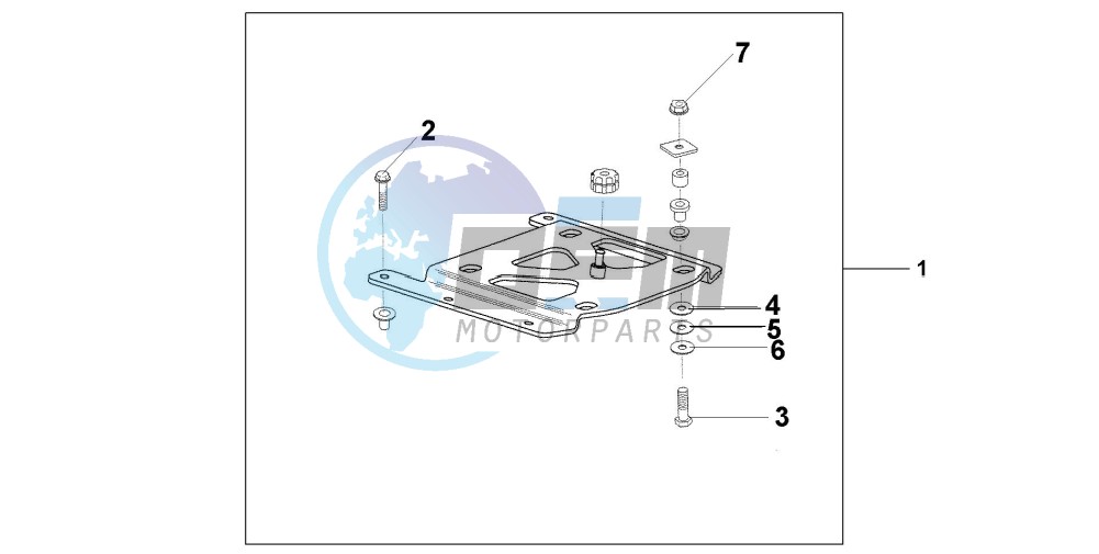 TOP BOX SUB CARRIER 35L