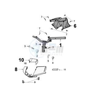 VIVA 3 L 50 2T drawing HANDLEBAR