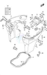 DF 115A drawing Side Cover SS Model