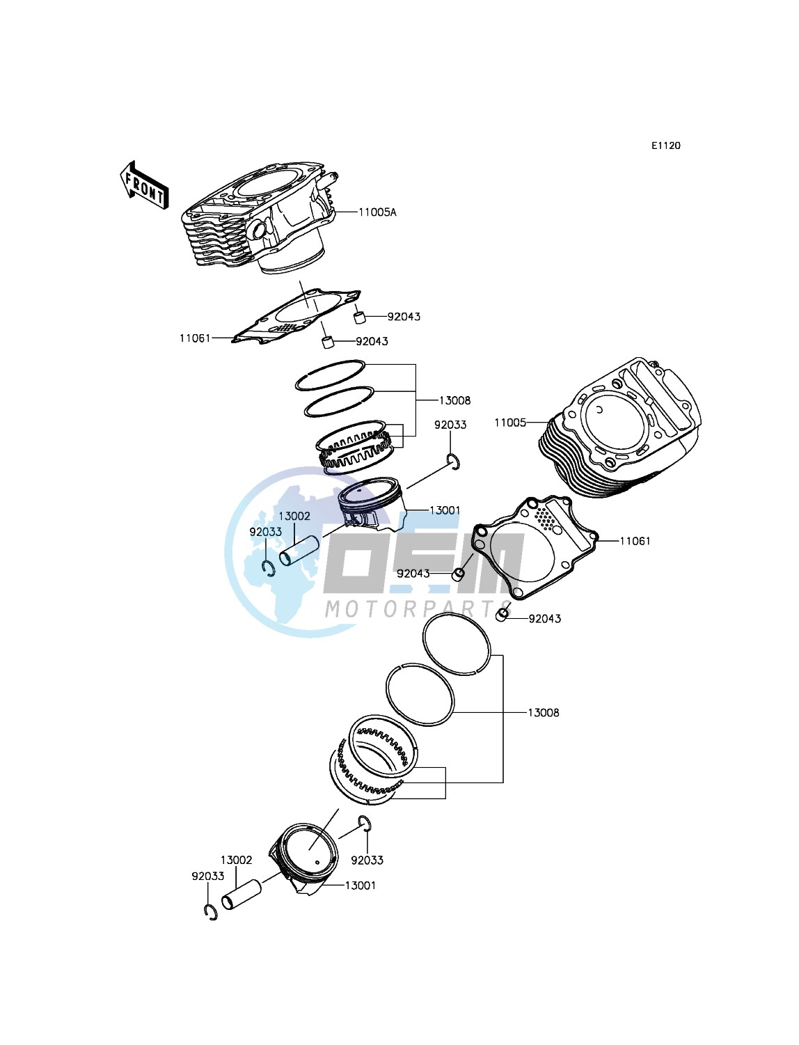 Cylinder/Piston(s)