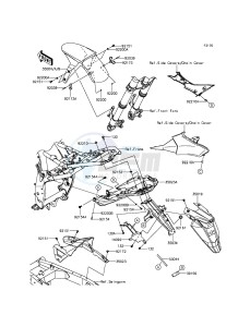 Z800 ZR800CDS UF (UK FA) XX (EU ME A(FRICA) drawing Fenders