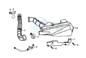 ORBIT 50 drawing AIRFILTER