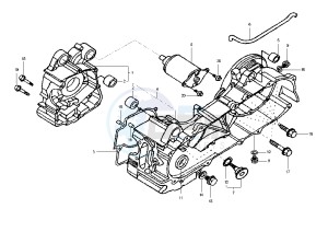 EURO MX - 125 cc drawing CRANKCASE