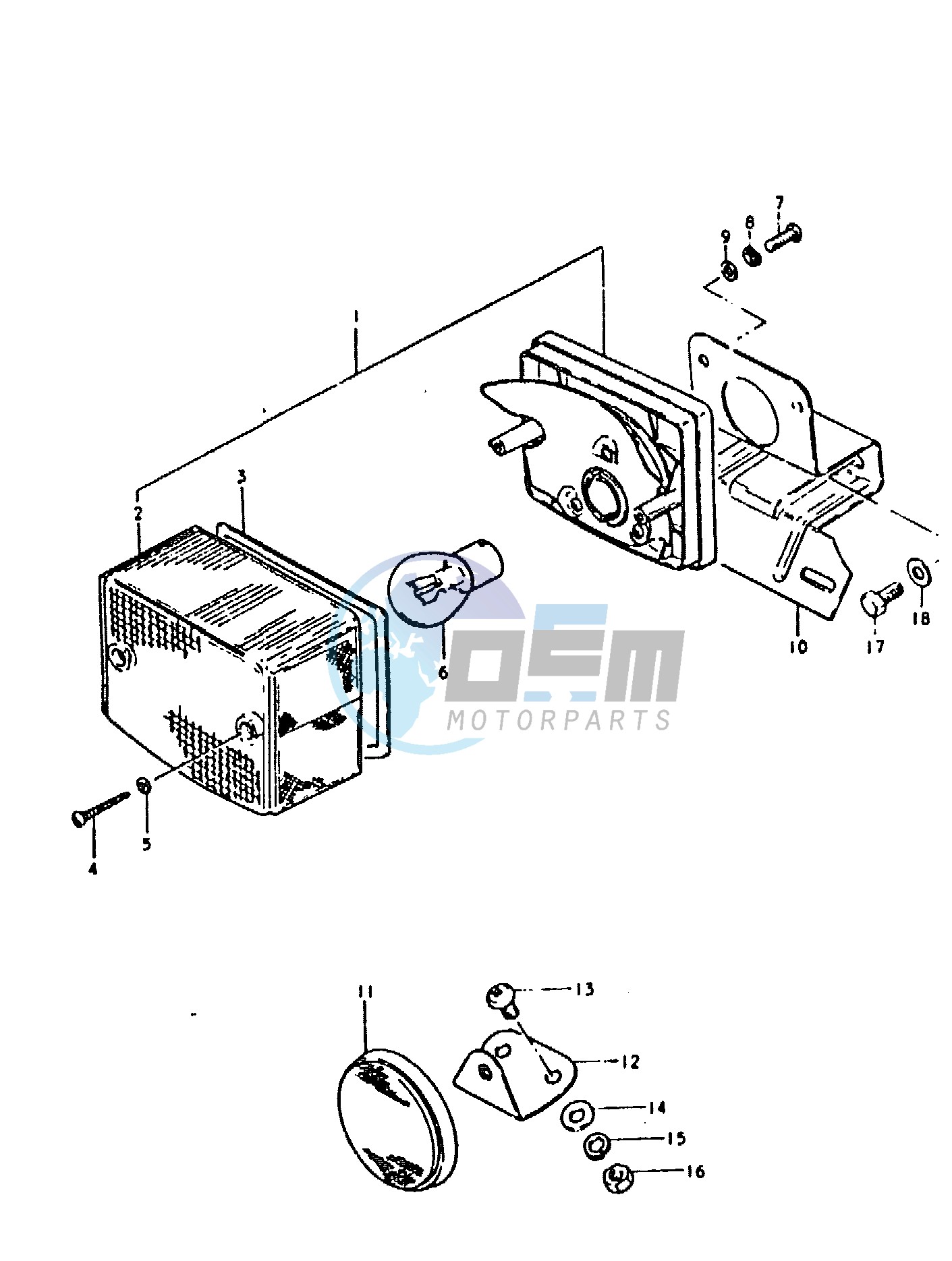 REAR COMBINATION LAMP