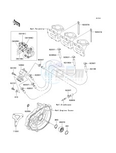 JT 1100 C [1100 STX D.I.] (C1) [1100 STX D.I.] drawing OIL PUMP