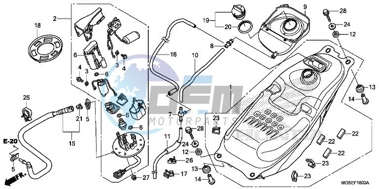 FUEL TANK/ FUEL PUMP