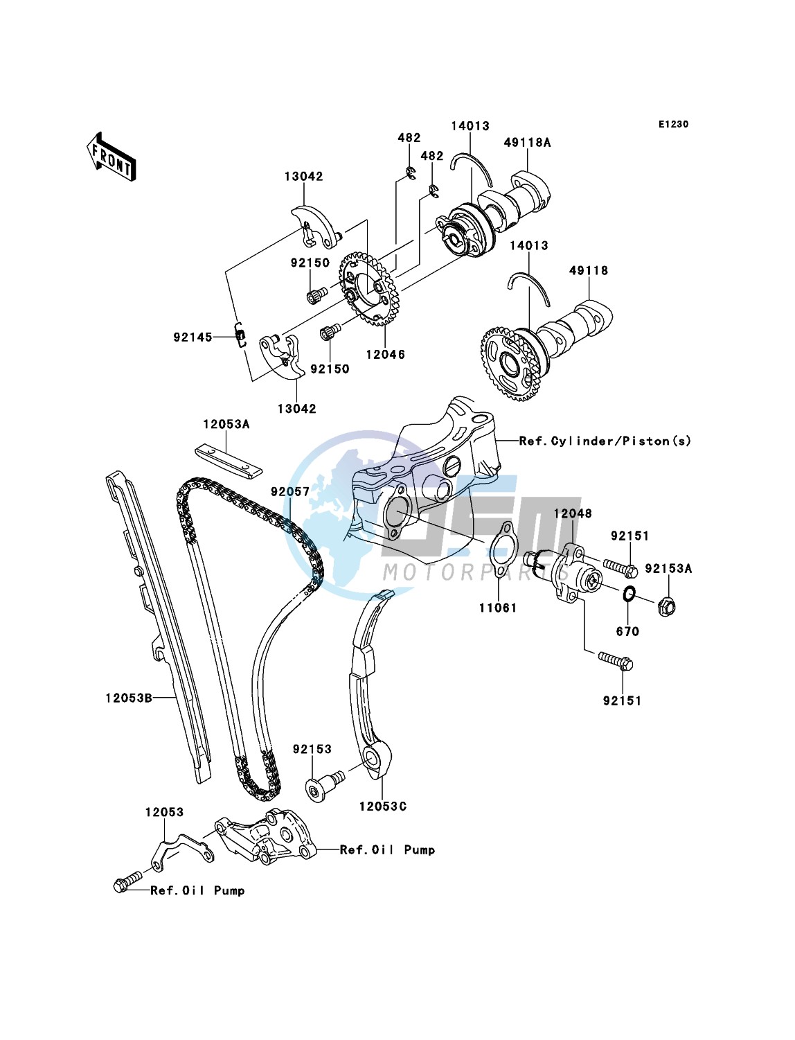 Camshaft(s)/Tensioner