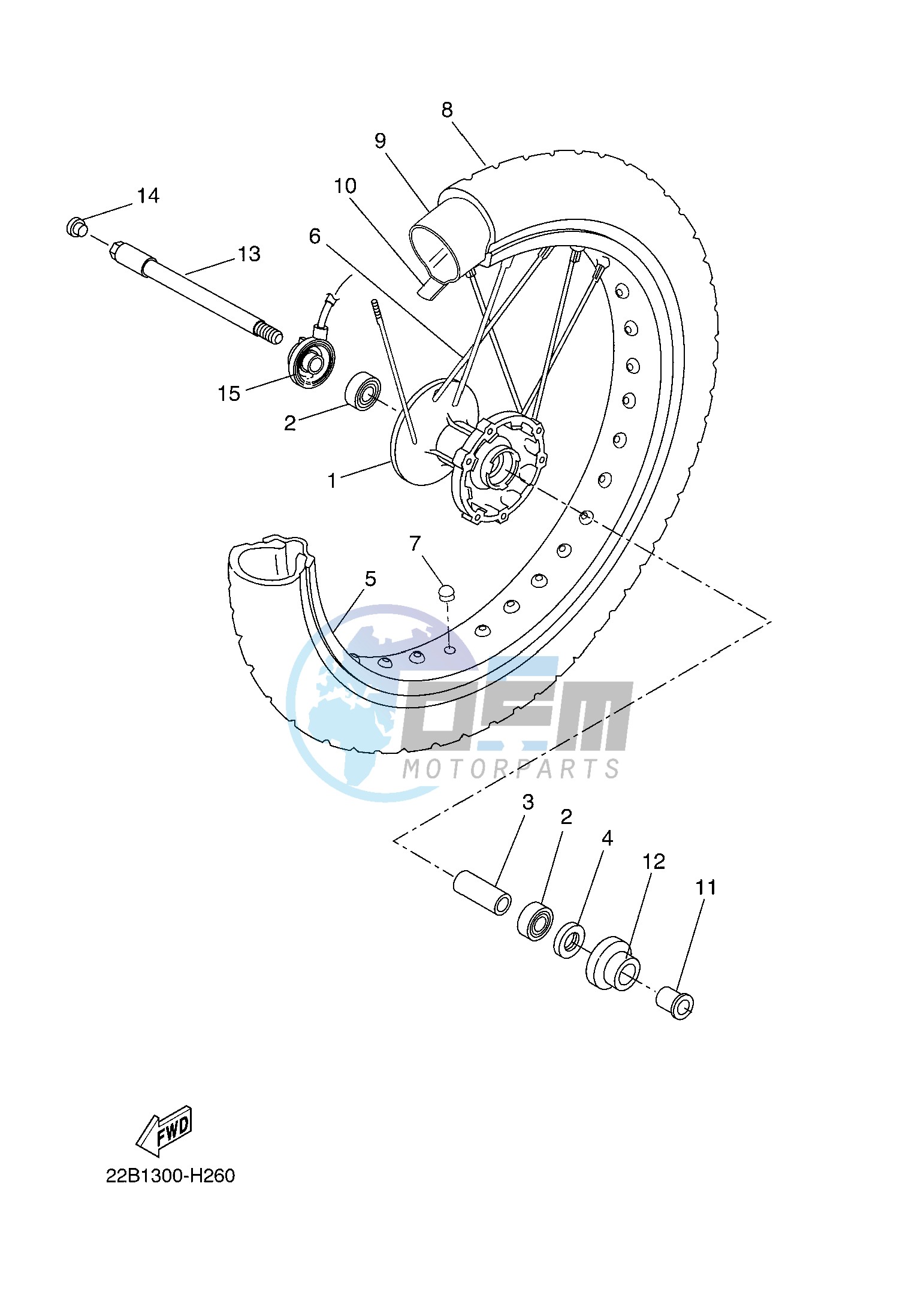 FRONT WHEEL