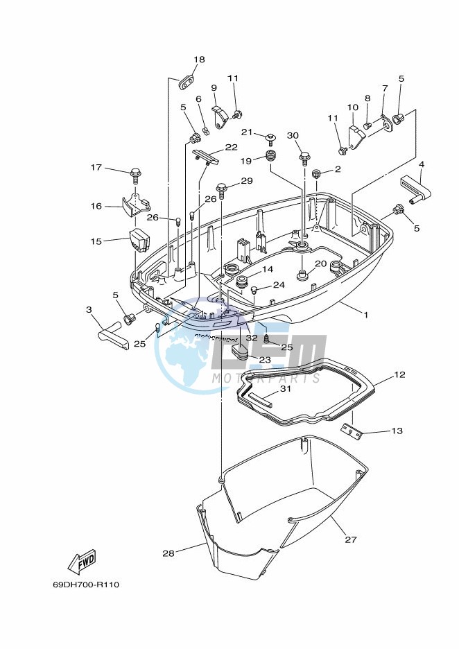 BOTTOM-COWLING