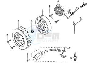 SV 100 L - 100 cc drawing GENERATOR