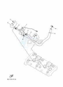 MT-10 MTN1000 (B67P) drawing AIR INDUCTION SYSTEM