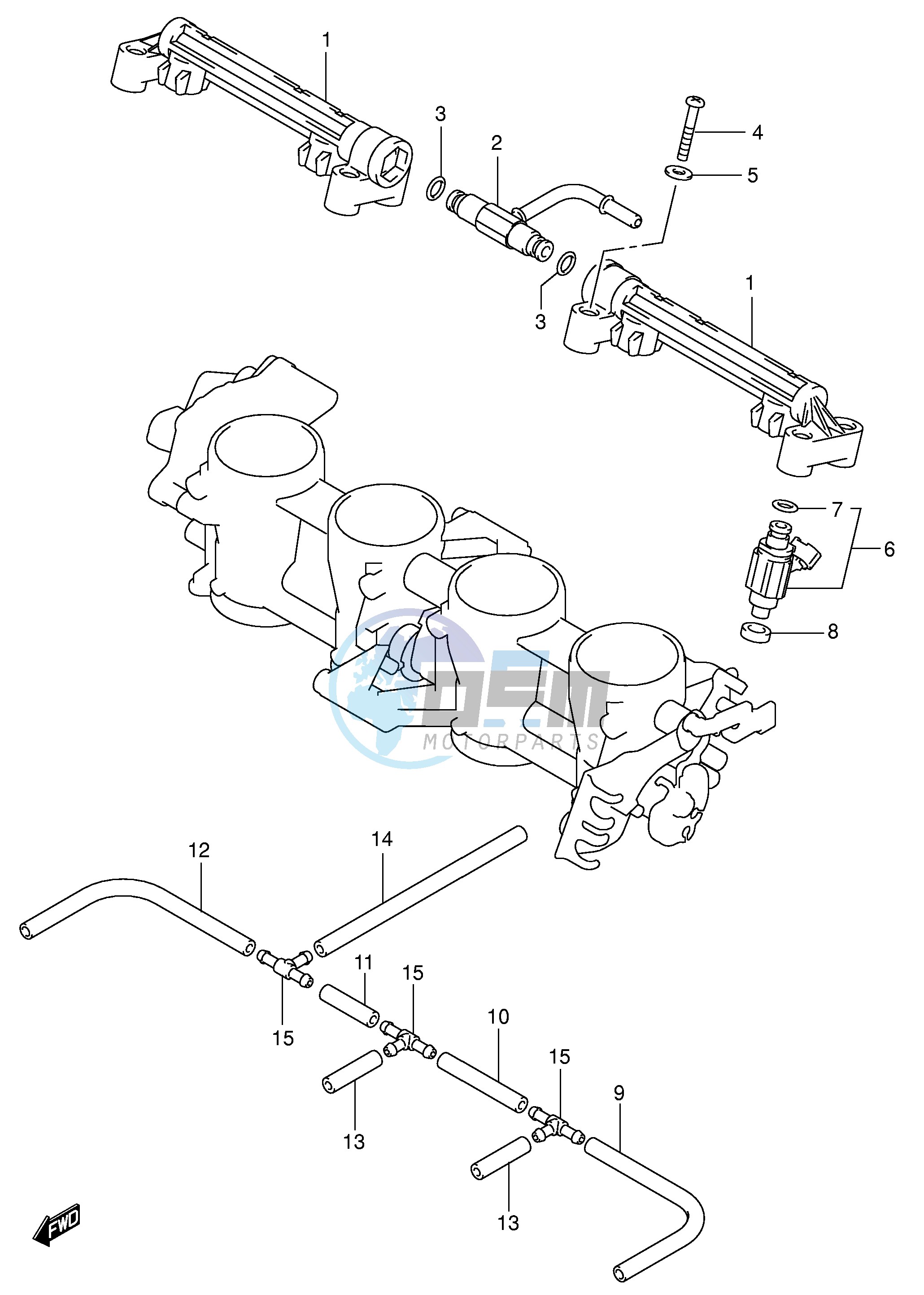 THROTTLE BODY HOSE JOINT