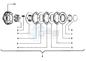 FL2 HP 50 drawing Clutch