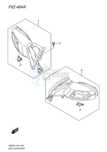 AN650 drawing REAR VIEW MIRROR