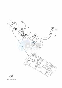 MT-10 MTN1000 (B5Y1) drawing AIR INDUCTION SYSTEM