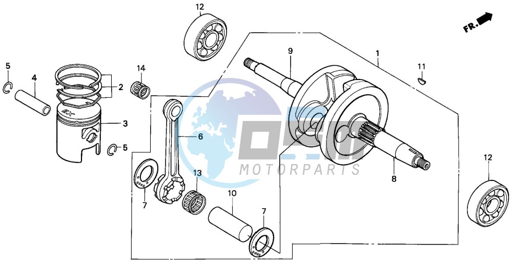 CRANKSHAFT/PISTON