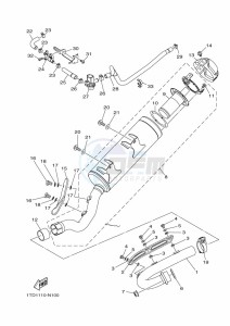 YFZ450R YFZ45YSSK (BW2L) drawing EXHAUST