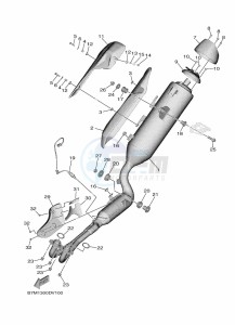 GPD125-A NMAX-125 (BALD) drawing ELECTRICAL 2