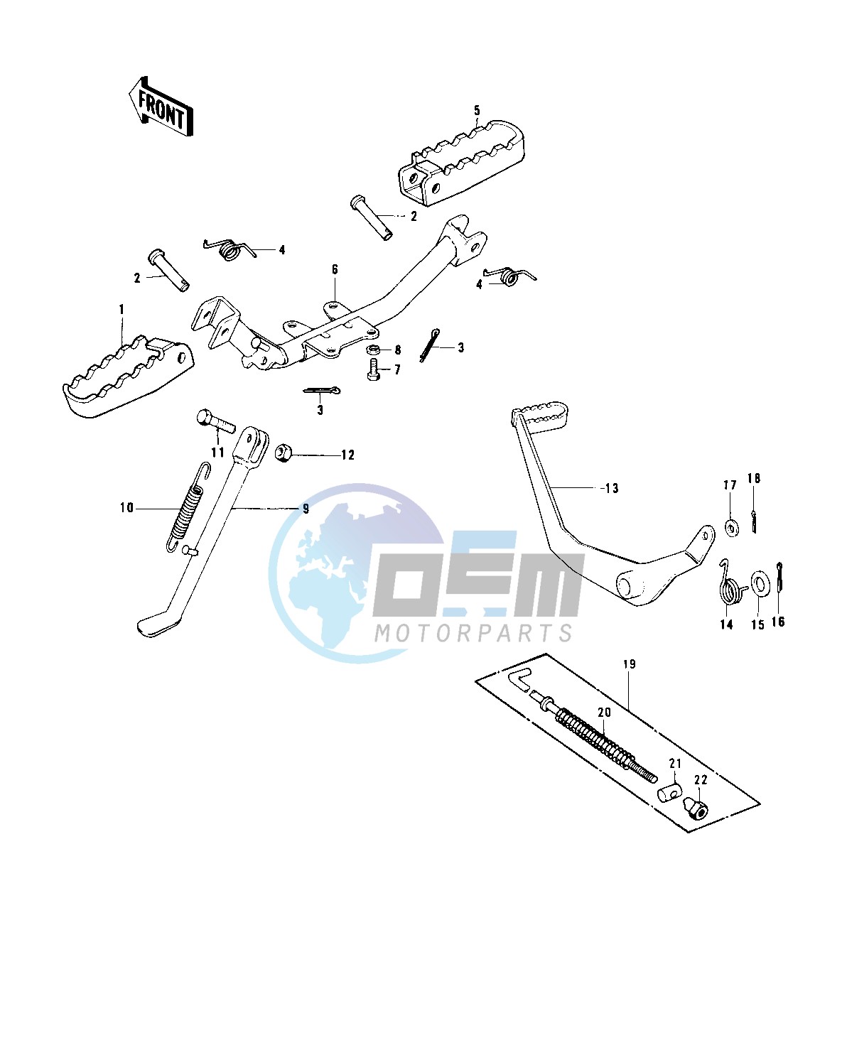 FOOTRESTS_STAND_BRAKE PEDAL