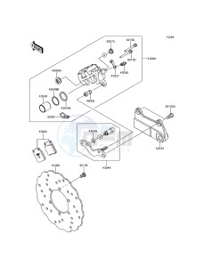 D-TRACKER KLX150HGF XX (EU ME A(FRICA) drawing Rear Brake