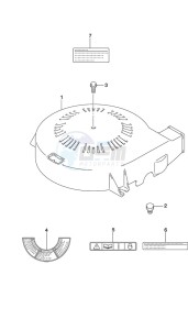 DF 140A drawing Ring Gear Cover