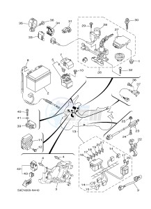 XP500A T-MAX T-MAX 500 (59CR) drawing ELECTRICAL 1