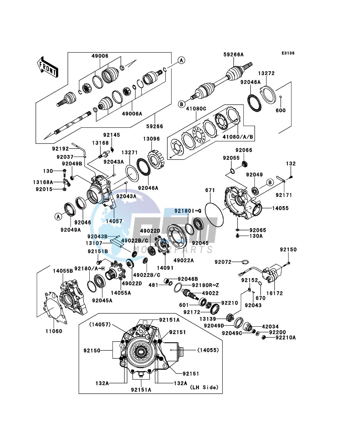 Drive Shaft-Front