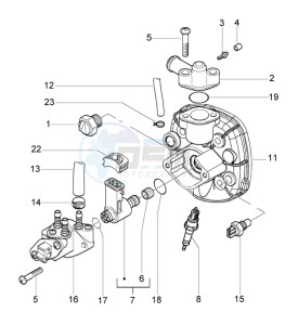 Runner 50 purejet drawing Head