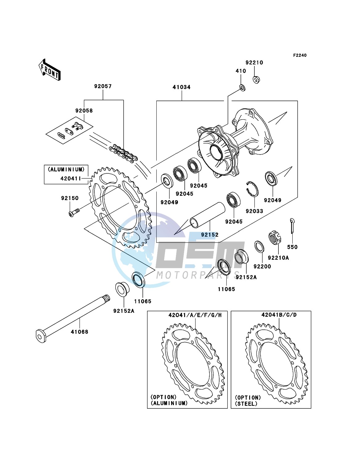 Rear Hub