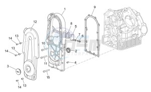 Stelvio 1200 1200 drawing Crank-case II