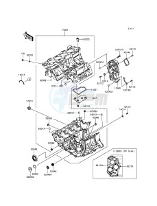 NINJA_ZX-6R ZX636EDF FR GB XX (EU ME A(FRICA) drawing Crankcase