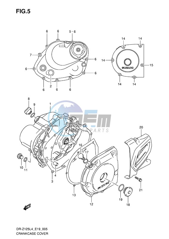 CRANKCASE COVER