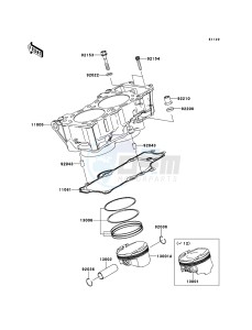 VERSYS_ABS KLE650DBF GB XX (EU ME A(FRICA) drawing Cylinder/Piston(s)