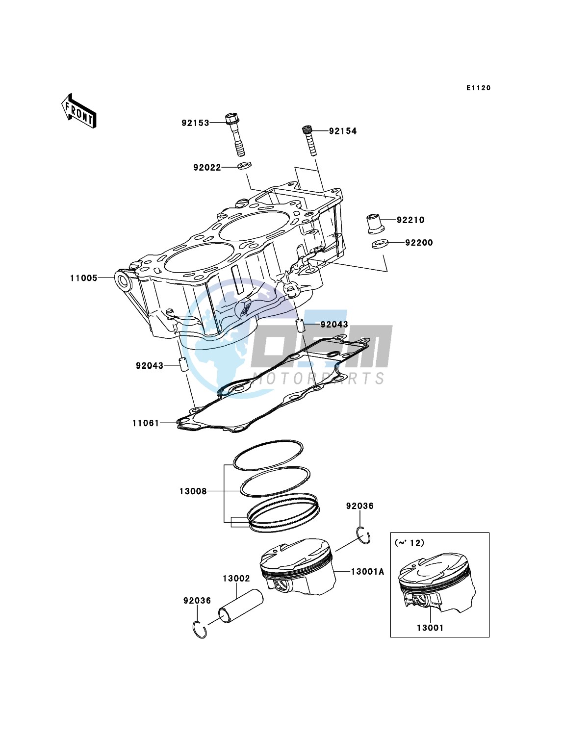 Cylinder/Piston(s)