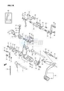 LT-F250 (E2) drawing GEAR SHIFTING