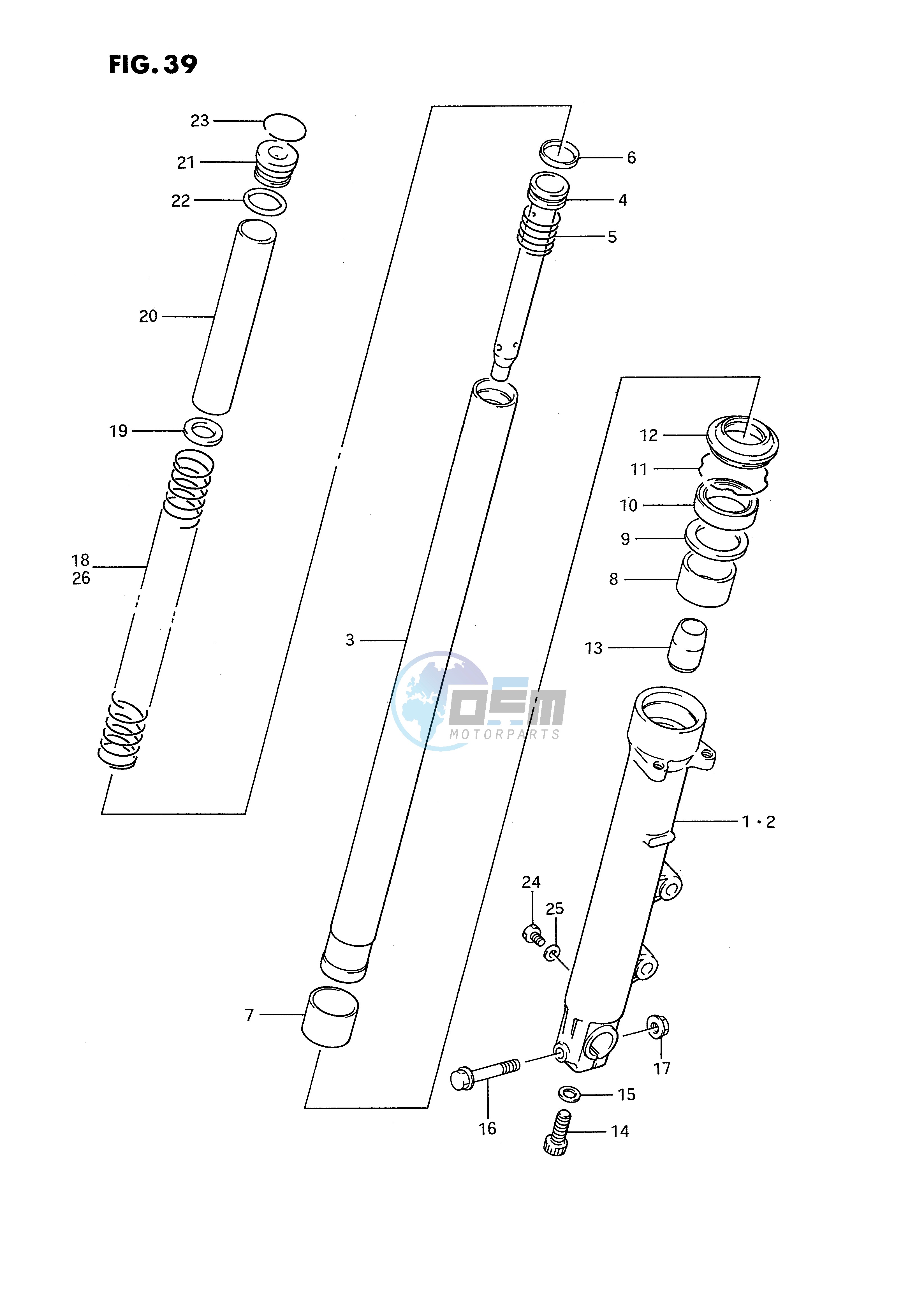 FRONT DAMPER (MODEL J)