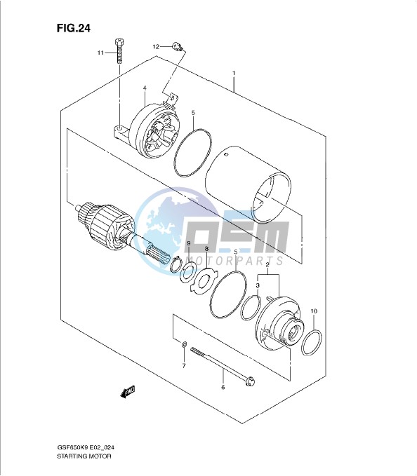 STARTING MOTOR