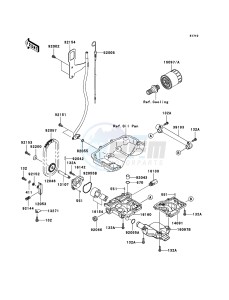 JET SKI ULTRA LX JT1500G9F EU drawing Oil Pump