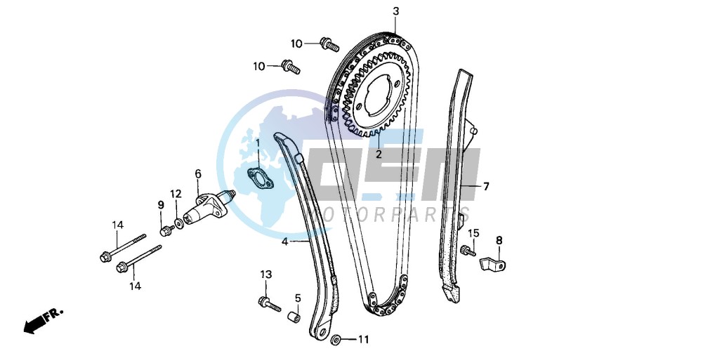 CAM CHAIN/TENSIONER