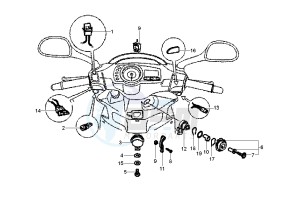 NRG POWER DT 50 drawing Handlebar Switch