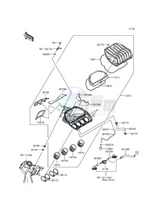 NINJA_ZX-6R ZX636EEF FR GB XX (EU ME A(FRICA) drawing Air Cleaner