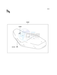 W800 EJ800ABF GB XX (EU ME A(FRICA) drawing Seat