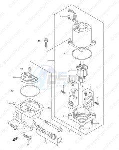 DF 100 drawing PTT Motor