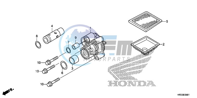 OIL PUMP (TRX420FE1/FM1/FM2/TE1/TM1)