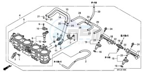 CBR1000RR9 Australia - (U / SPC) drawing THROTTLE BODY